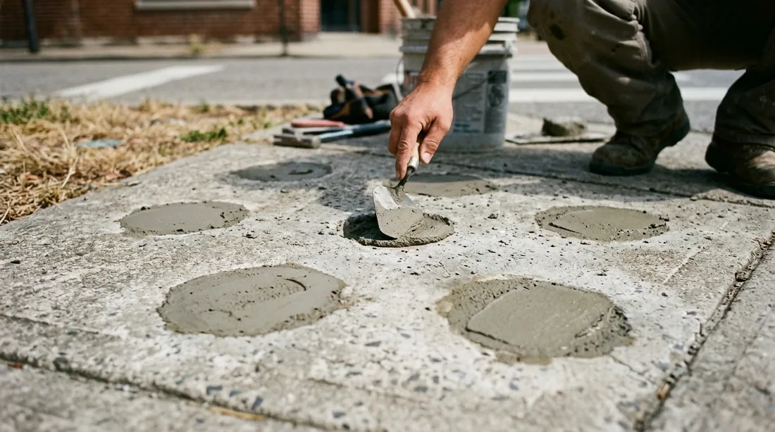 Holes are filled and finished — Lexington, KY